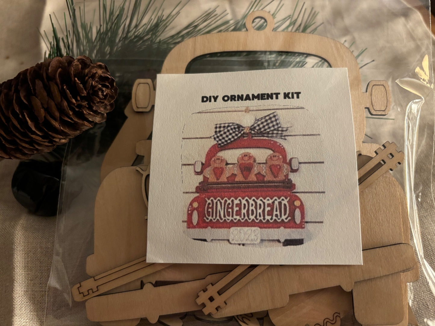 Gingerbread Truck Paint kit