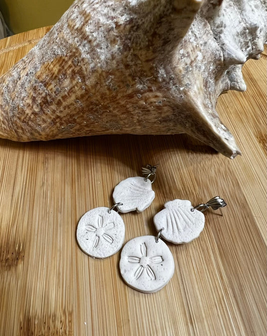 Sea shells earrings