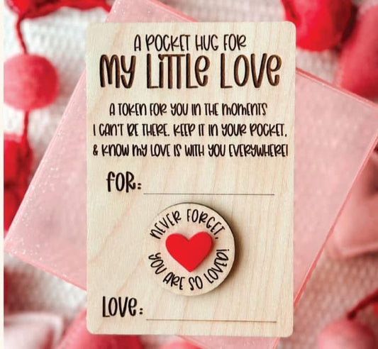 My little love card with token