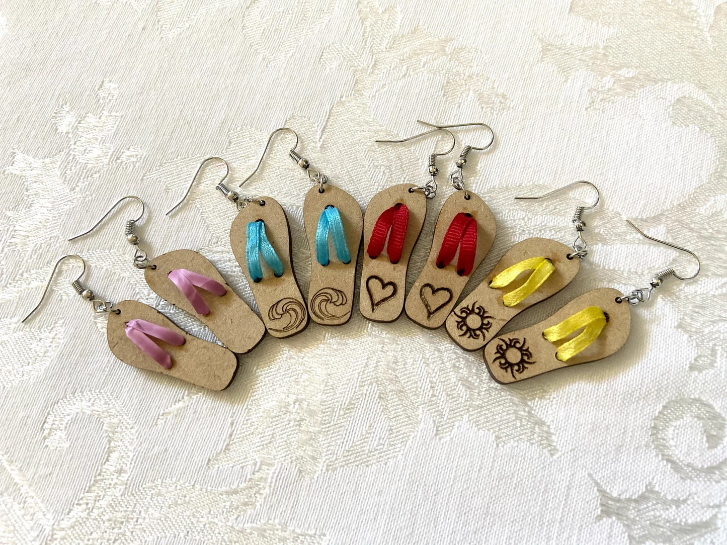 Flip flop earrings